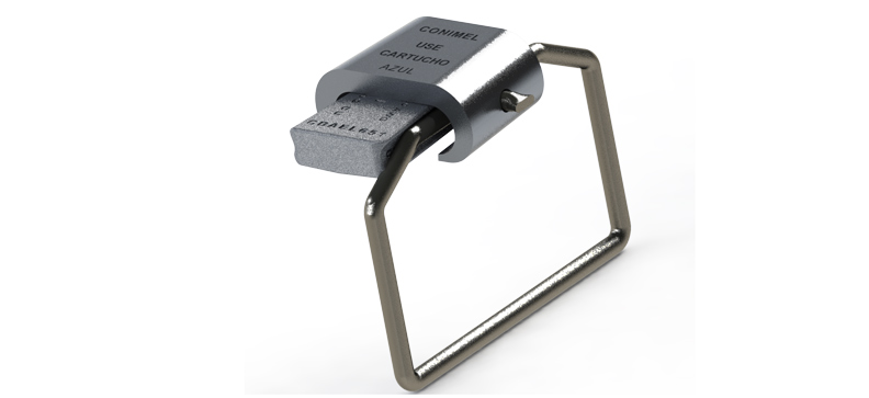 Foto do conector cunha com estribo CDAEL Conimel