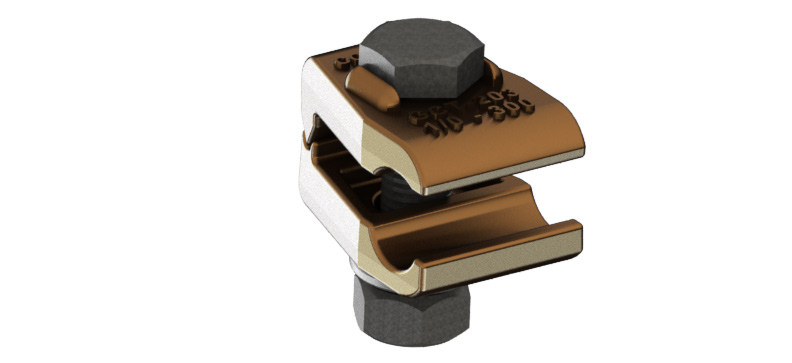 Imagem aproximada do grampo terra comum